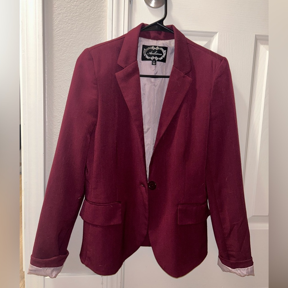 Maroon Ambiance Blazer